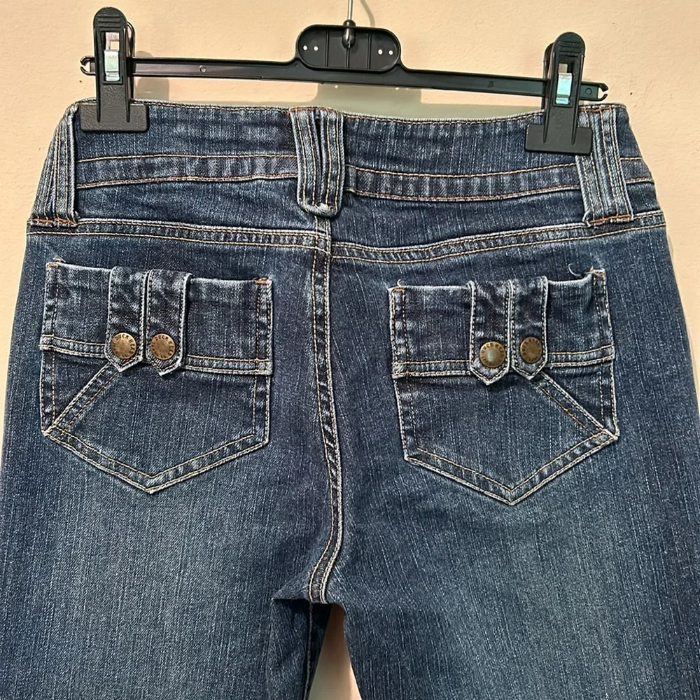 Duckhead Jean’s Co. Women’s Jeans Bootcut Blue Low Rise Size 5 Juniors - Picture 4 of 11